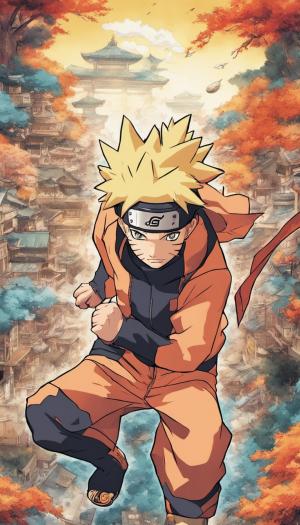 Naruto manga art