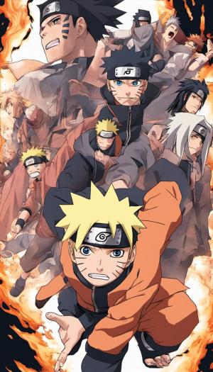 Naruto manga art