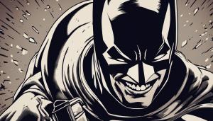 Batman who's laugh from the comic batman metal in ultra hd