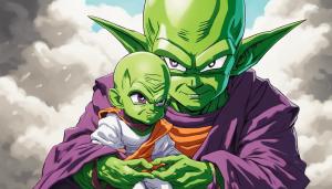 Piccolo babysitting Pan, HD, Masterpiece, Dragon Ball Super