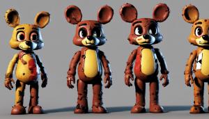 Freddy Bonnie Chica Foxy 