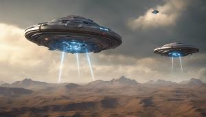 UFO sky war