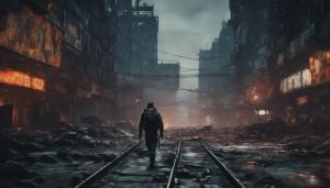 metro 2033, stalker shadow of Chernobyl, cyberpunk 2077. dead city 