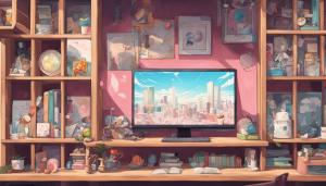 Cute shelf for desktop apps