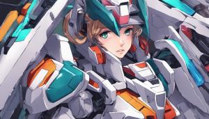 Cute gundam girl