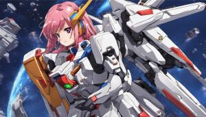 Cute gundam girl