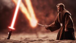 Obi Wan Kenobi Vs Anakin Mustafar