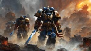 Warhammer 40k Samurai space marines astartes