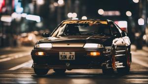 Nissan Silvia, 180sx drifting tokyo