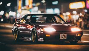 Nissan Silvia, 180sx drifting tokyo