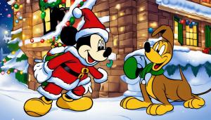 Mickey and Pluto Christmas