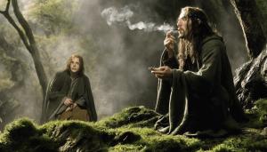 Lord of the rings smoking white widow