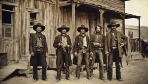 Wild west gunslingers