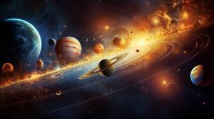 Amazing solar system.