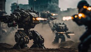 Epic mech battle