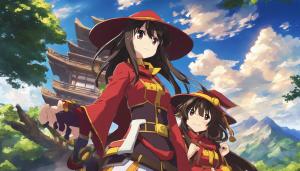 megumin and hu tao