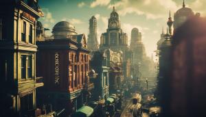 The city of Rapture from Bioshock