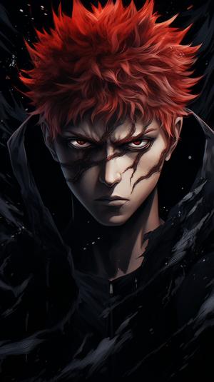 Itadori from jujutsu kaisen
