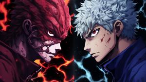 gojo vs sukuna jujutsu kaisen