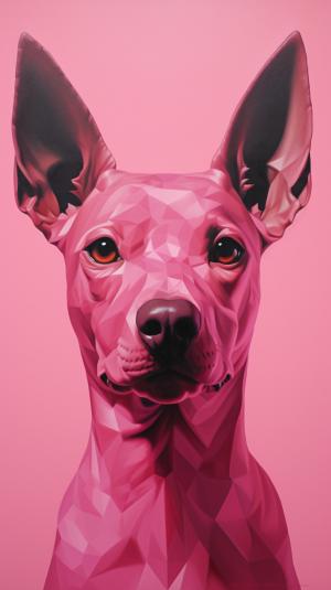 dog pink