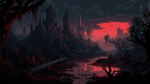 Darkfantasy pixelart
