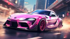 Pink supra
