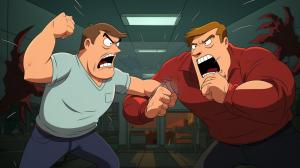 mr beast fist fighting peter griffin
