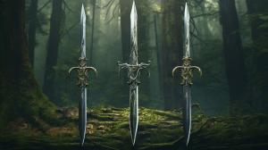 Knight forests swords