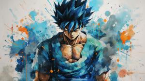 Goku blue
