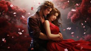 final fantasy vii cloud and aerith