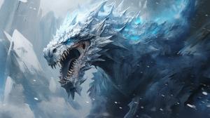 ice dragon 
