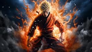 Create a Photo What Naruto uses the powerful Attack Of him
