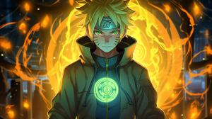 Naruto sage of six pats neon