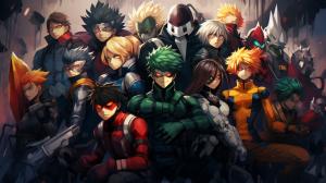 The league of villains from my hero academia 