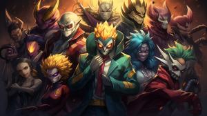 The league of villains from my hero academia 