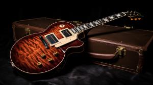 Gibson Les Paul supreme, flamed maple, highly detailed 