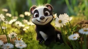 Flower the skunk from bambi