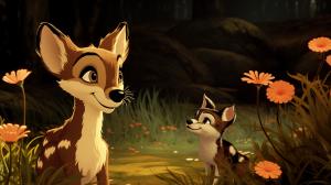 Disney 1942 film bambi flower the skunk
