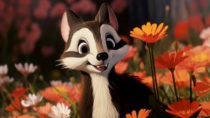 Disney 1942 film bambi flower the skunk
