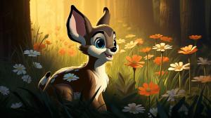 Disney 1942 film bambi flower the skunk
