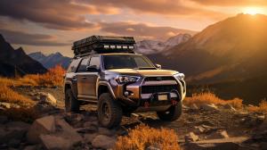 Overland 4Runner in the wilderness
