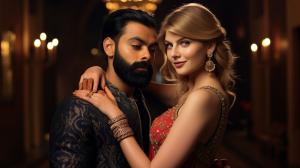 virat kohli , taylor swift , in party