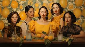 mujeres y limones