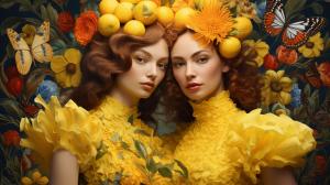 mujeres y limones