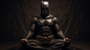 Batman meditate