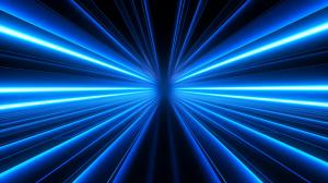 vj loop neon blue metallic abstract background simple lines pattern
