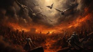 Heaven and hell at war
