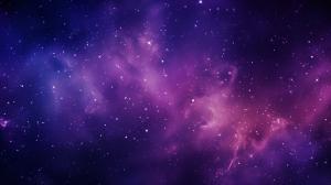 purple galaxy with stars
