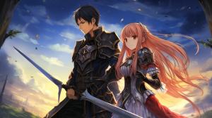 sword art online aincrad fantasy, beautiful