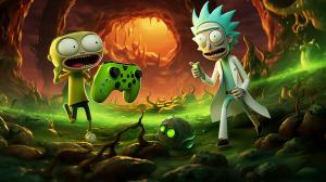 Rick and Morty playing with Xbox series s
High quality 4k
Survival games 